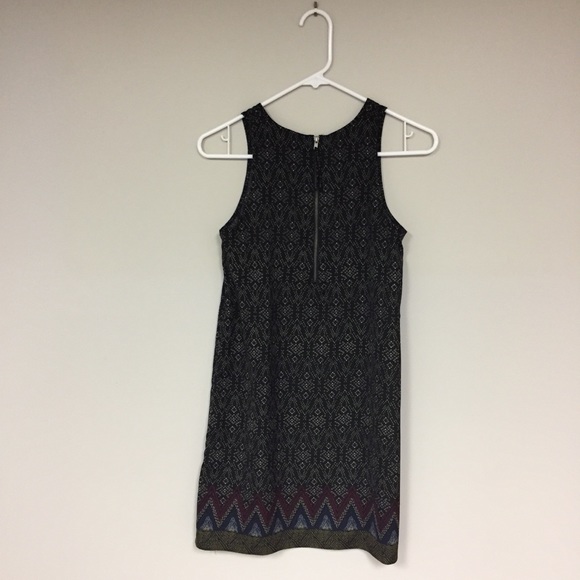 UO Staring at Stars Silky Patterned Shift Dress - Picture 7 of 7